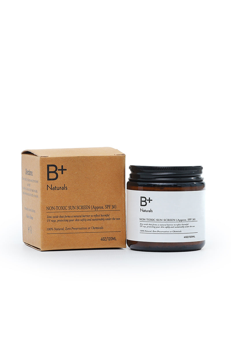 Non-Toxic Sun Screen ( Approx SPF 30)