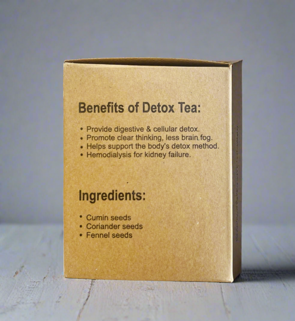 CCF Heavy Metal Detox Tea Bags - Zero Micro Plastic