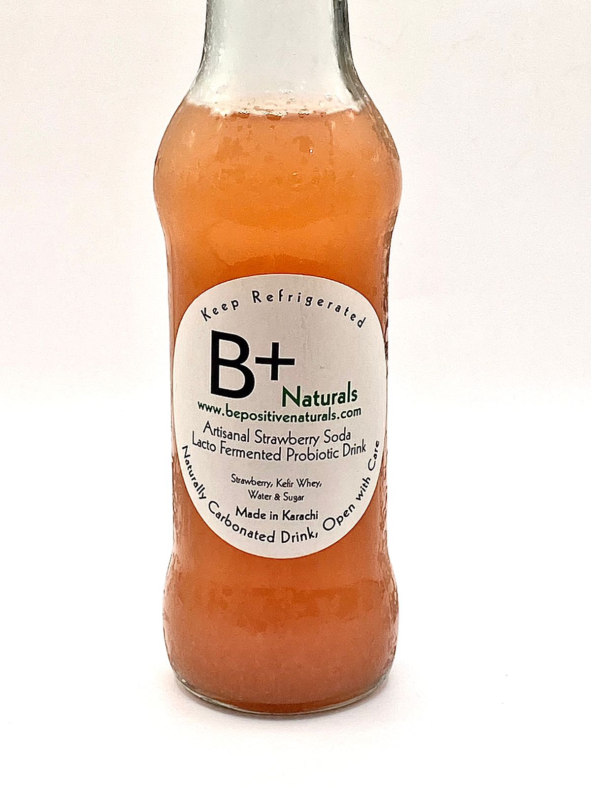 Artisanal Soda - Lacto Fermented Strawberry