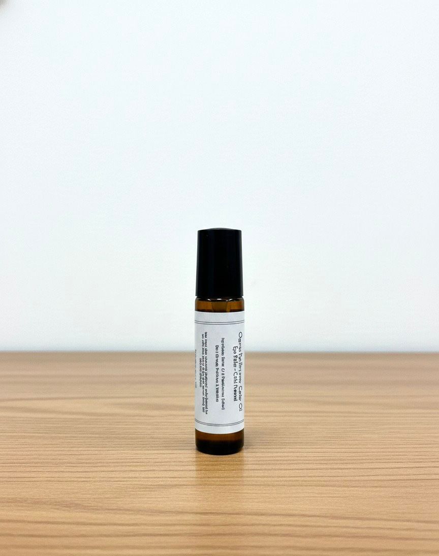 Organic Frankincense Castor Oil Eye Roller - Cold Pressed