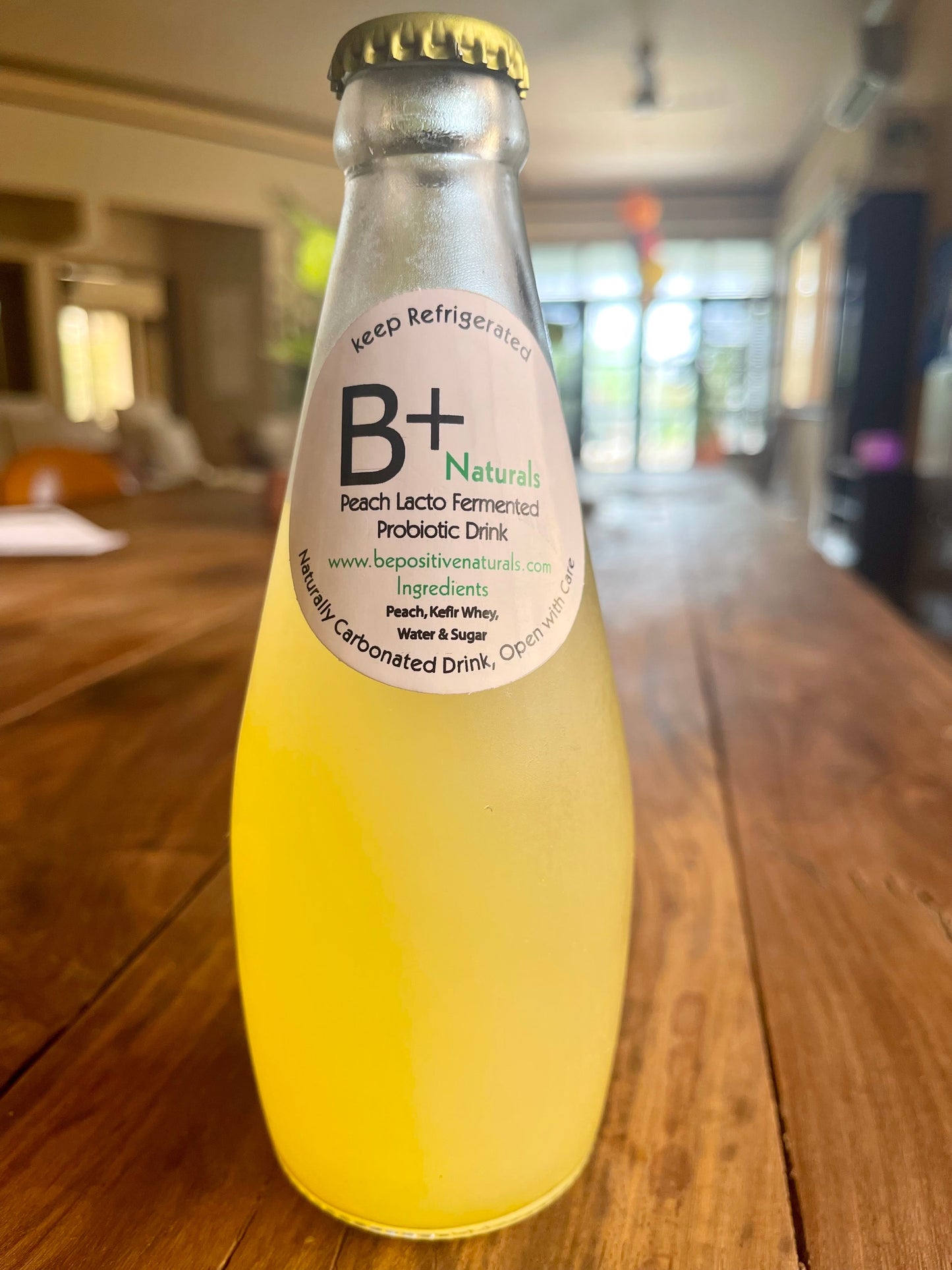 Artisanal Soda - Lacto Fermented Peach