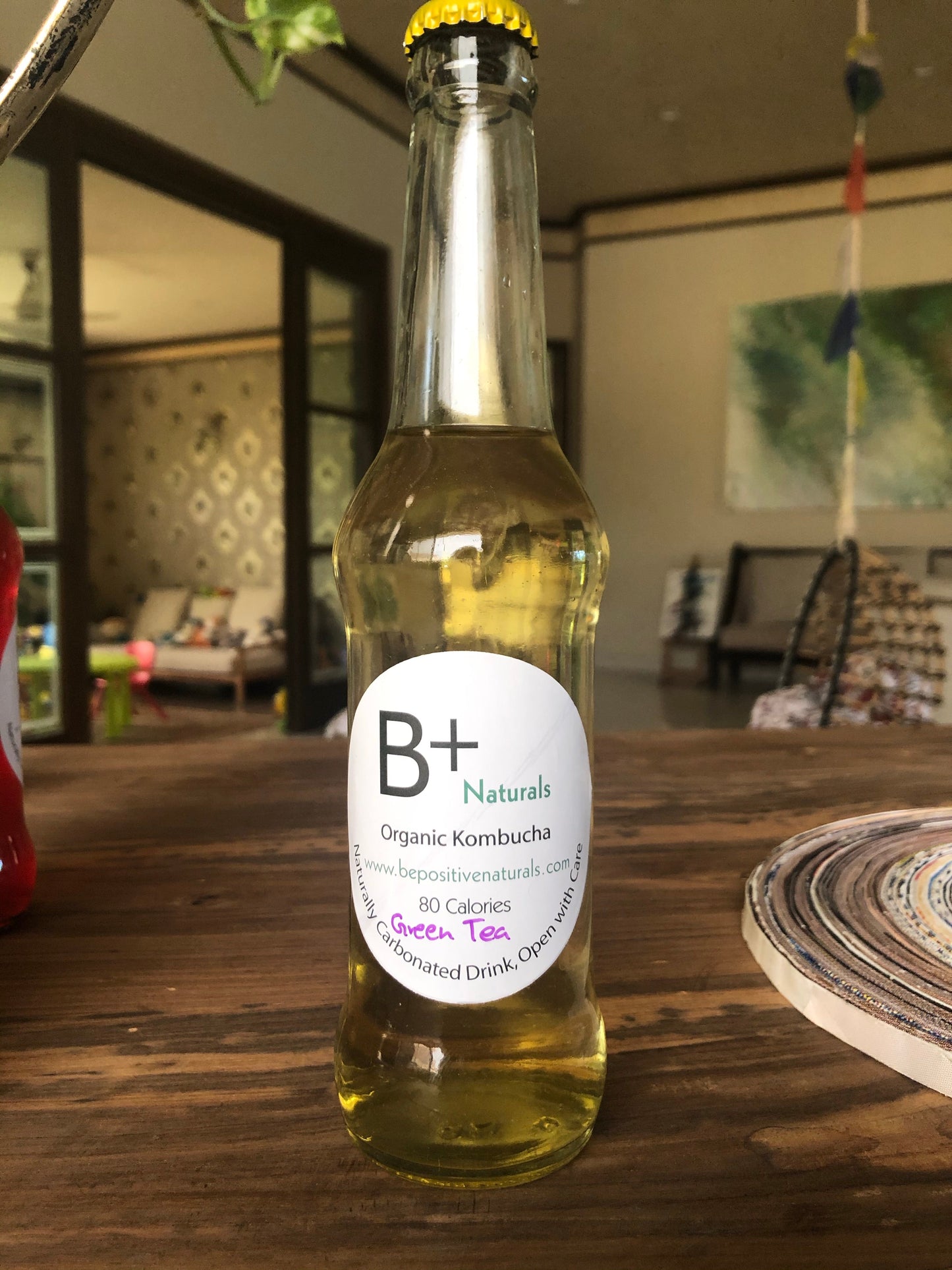 Lemongrass Infused Green Tea Kombucha