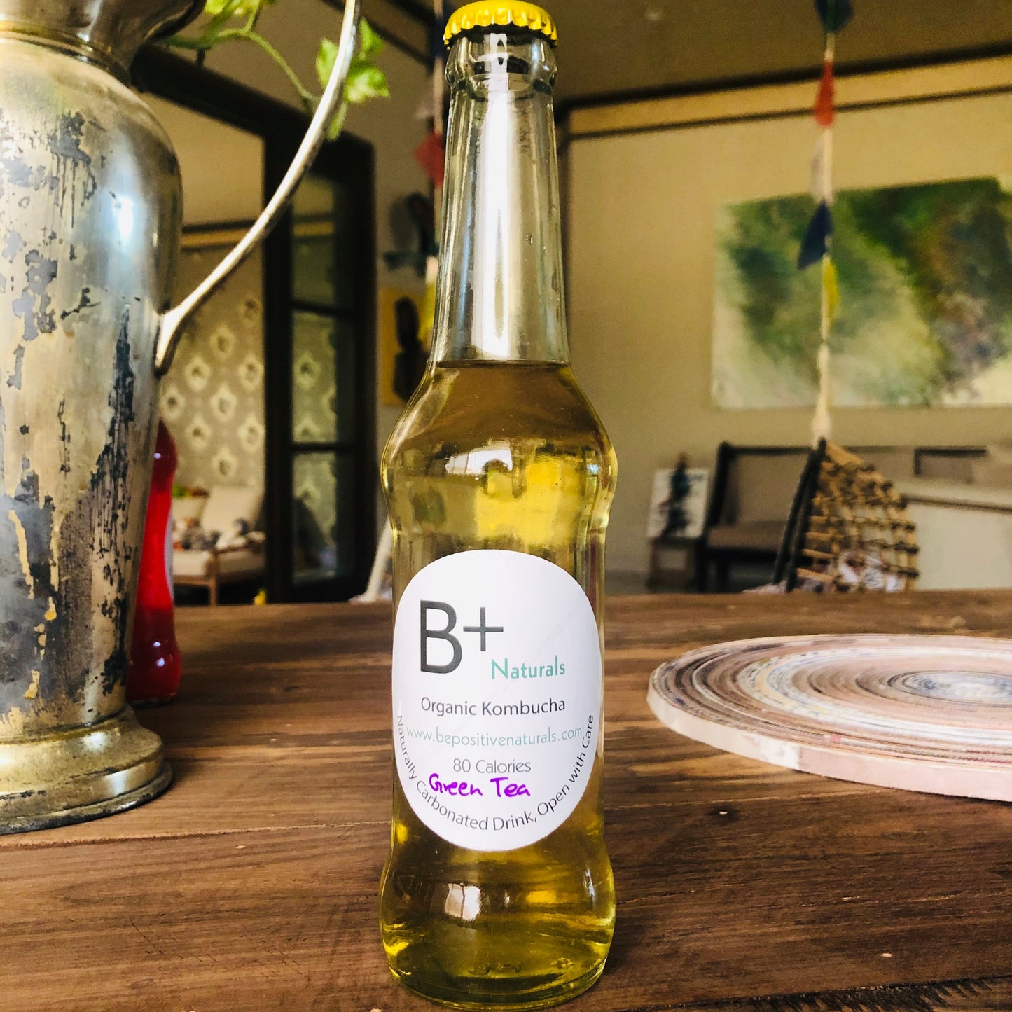 Lemongrass Infused Green Tea Kombucha
