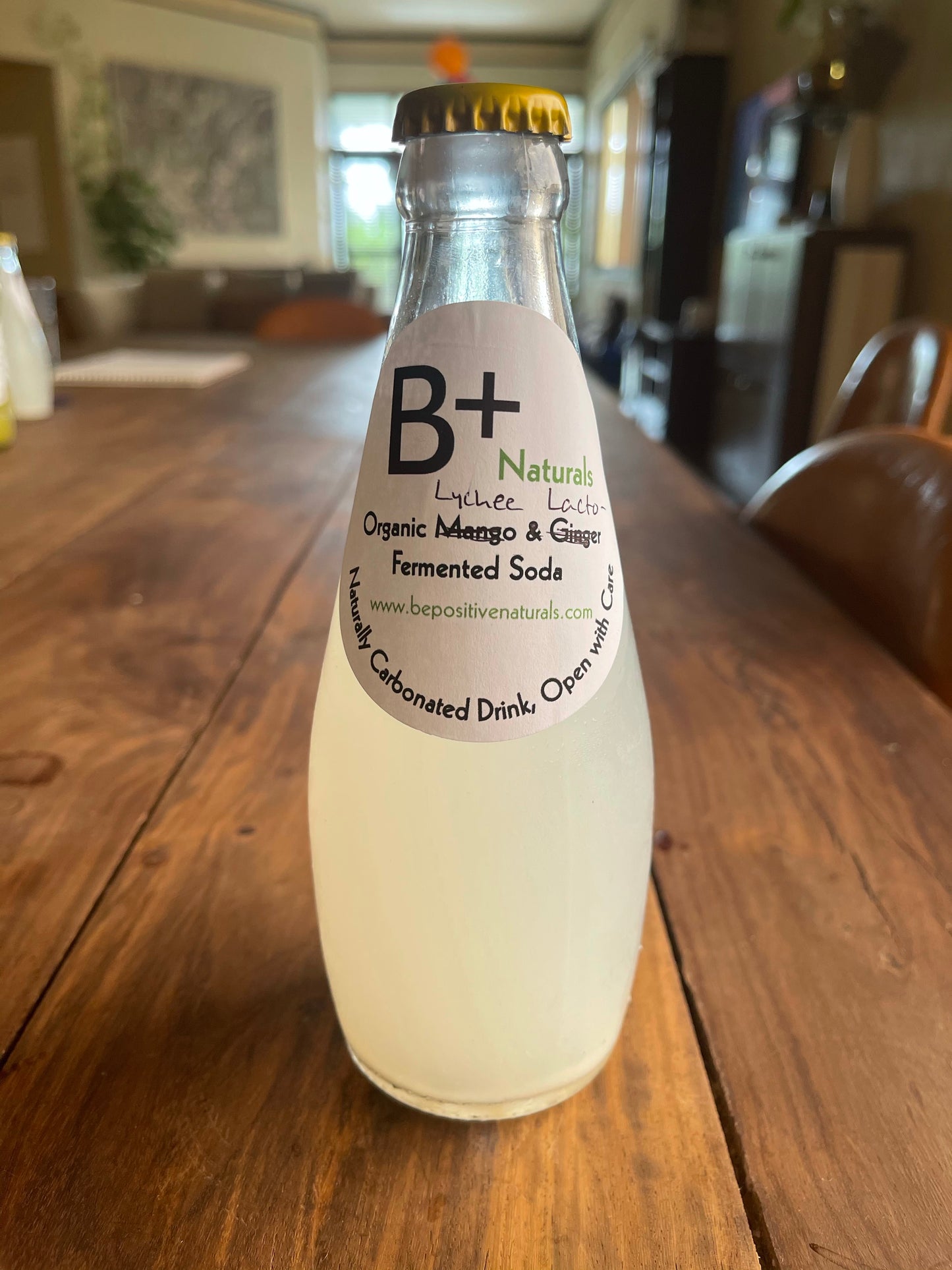 Artisanal Soda - Lacto Fermented Lychee