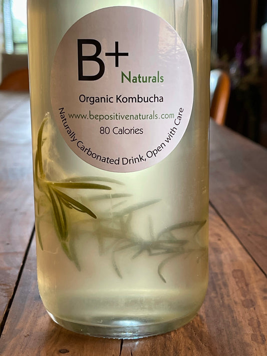 Rosemary Infused Green Tea Kombucha - Subscription